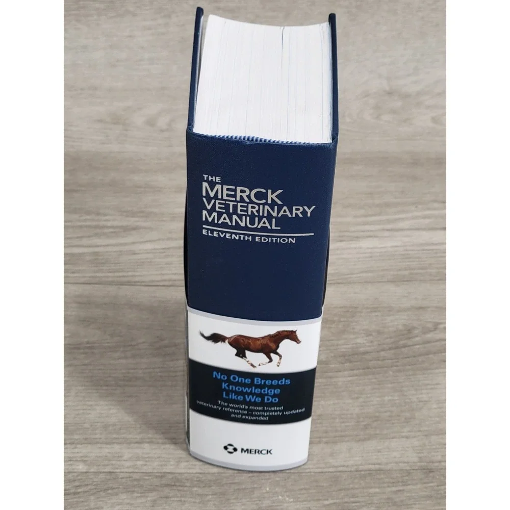 The Merck Veterinary Manual 11th Edition HC Aiello & Moses Like New Condition!